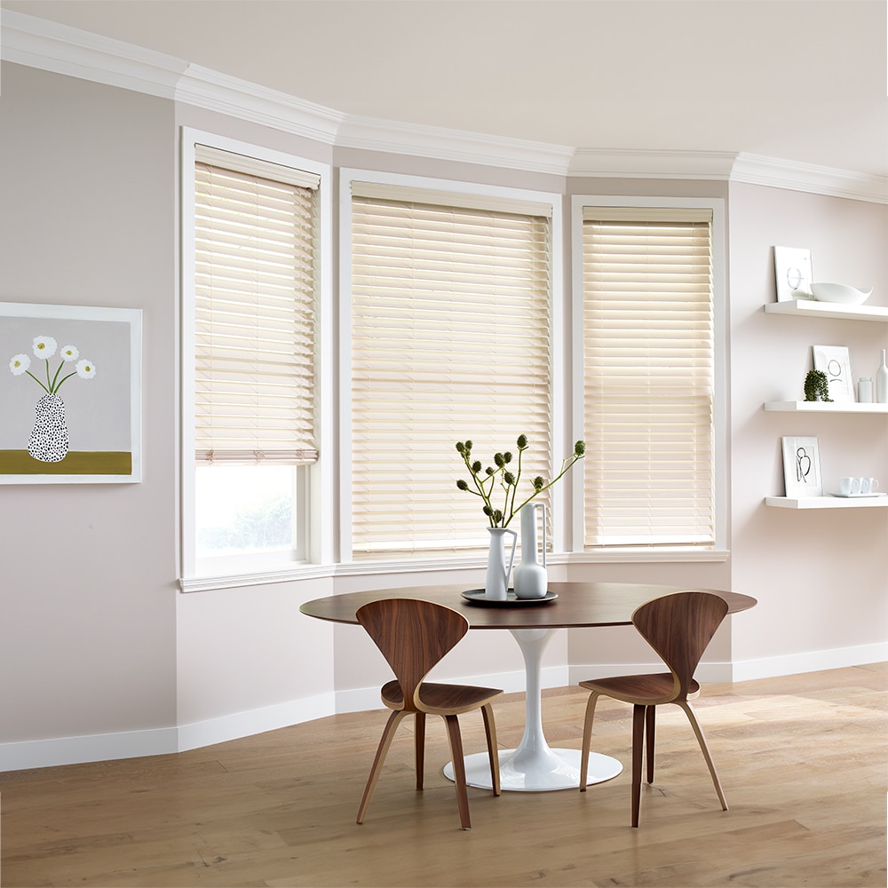 2 1/2 Inch Faux Wood Blinds